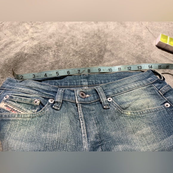 Diesel stretch button fly flare jeans - Picture 10 of 10